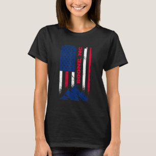 Boone Nc North Carolina American Distressed Patrio T-Shirt