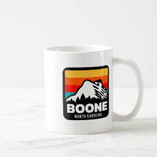 Boone North Carolina Skiing Snowboarding Family Tr Coffee Mug