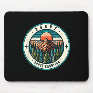 Boone North Carolina Skiing Snowboarding Family Tr Mouse Pad