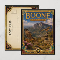 Boone North Carolina Vintage Art Deco Golden Age
