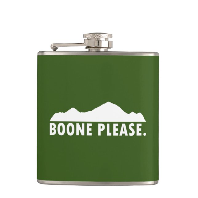 Boone Please Hip Flask (Front)