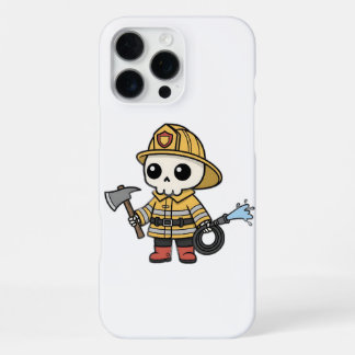 Boonis as a firefighter iPhone 16 pro max case