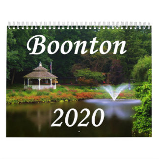 Boonton 2020 Calendar