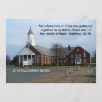 BOONVILLE BAPTIST CHURCH-INVITATION