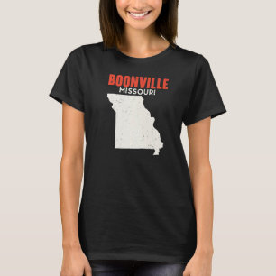 Boonville Missouri USA State America Travel Missou T-Shirt