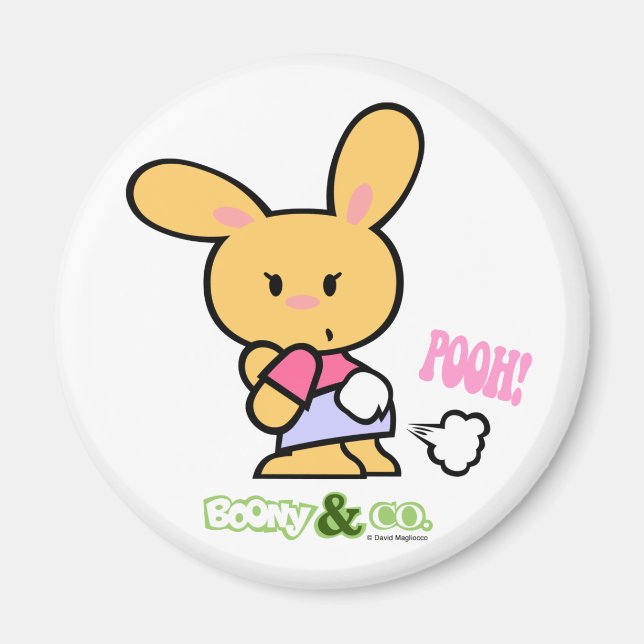 Boony & Co. Bonette Pooh Magnets (Front)