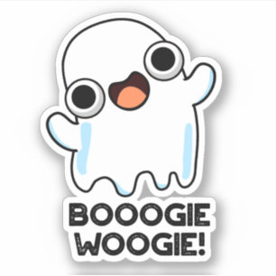 Booogie Woogie Funny Music Ghost Pun