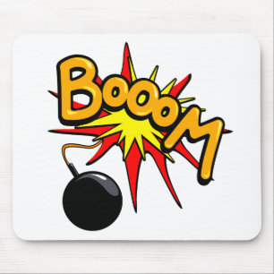 Booom! Mouse Pad