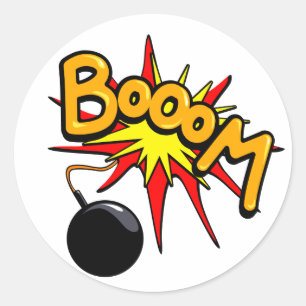 Booom! Sticker