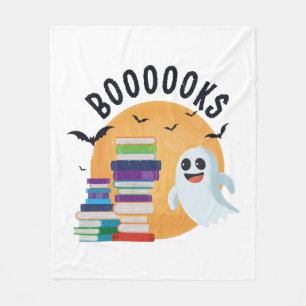 Boooooks Halloween, Booooks Cute Halloween    Fleece Blanket