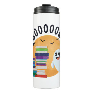 Boooooks Halloween, Booooks Cute Halloween    Thermal Tumbler