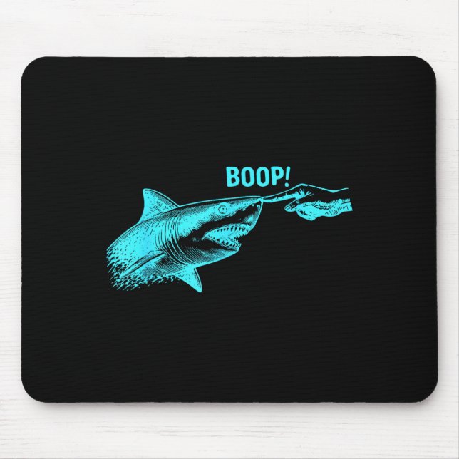 Boop Funny Mouse Pad (Front)