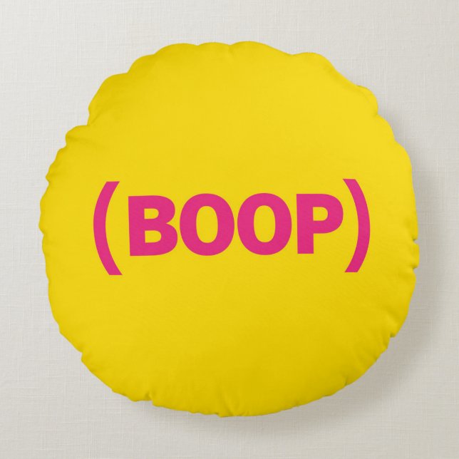 (BOOP) ROUND CUSHION (Front)
