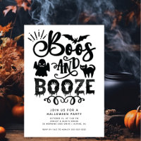 Boos and Booze Adult Halloween Party