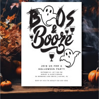 Boos and Booze Adult Halloween Party