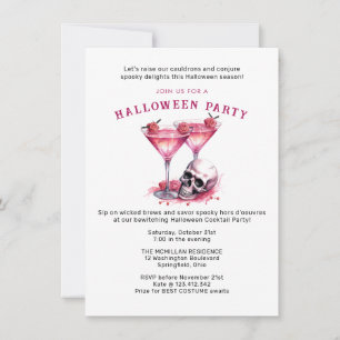 Boo's and Booze: Halloween Cocktail Bash! Invitation