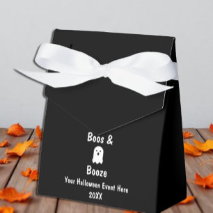 Boos and Booze Halloween Favour Box