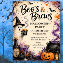 Boo's & Brews Halloween Cocktail Party