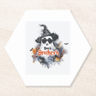 Boo's Brothers Paper Coaster