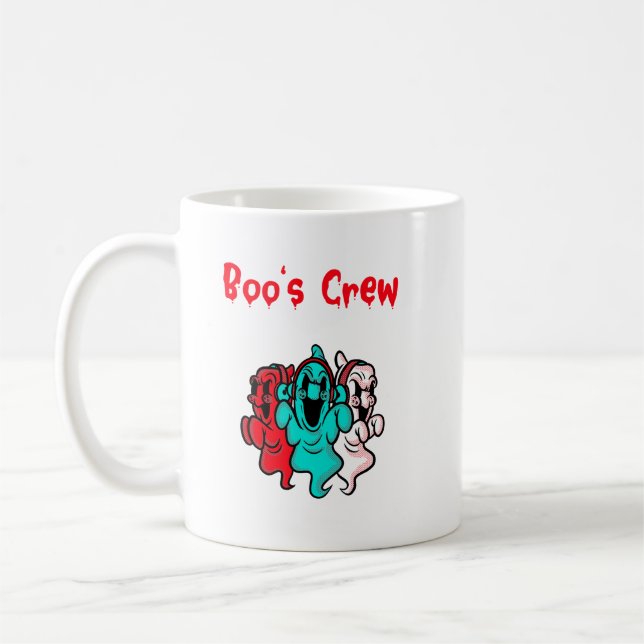 Boo's Crew Halloween Mug 2024 (Left)