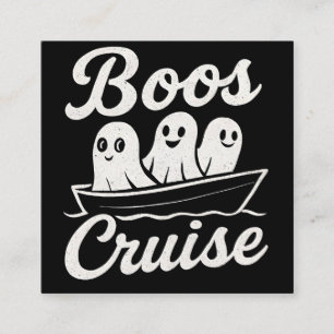 Boos cruise square business card