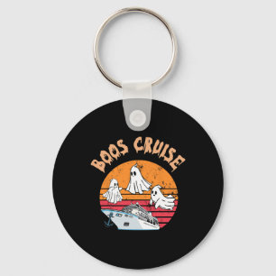 Boos Cruise Trip Funny Halloween Costumes Matching Key Ring