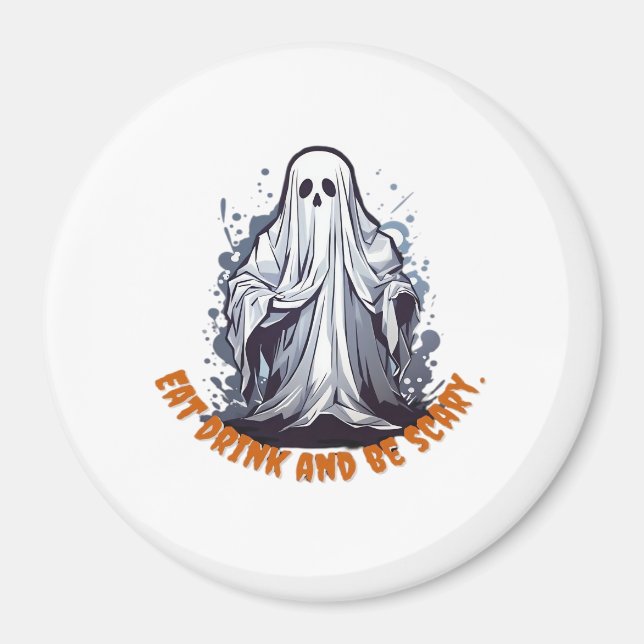 Boos Give Me Chocolate Magnet (Front)