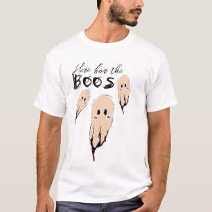 Boos Halloween Party Vintage Ghost Drink T-Shirt