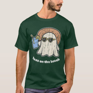 Boos On The Beach Summerween Vibes T-Shirt