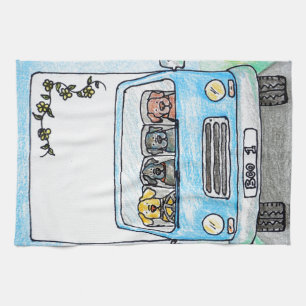 Boo's Van Tea Towel