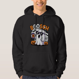 Boosch Funny Halloween Ghost Design Hoodie