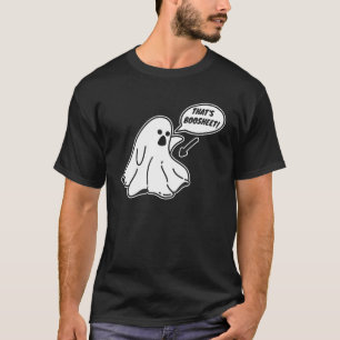 Boosheet Boo Sheet Ghost Fetch Spook Funny Hallowe T-Shirt
