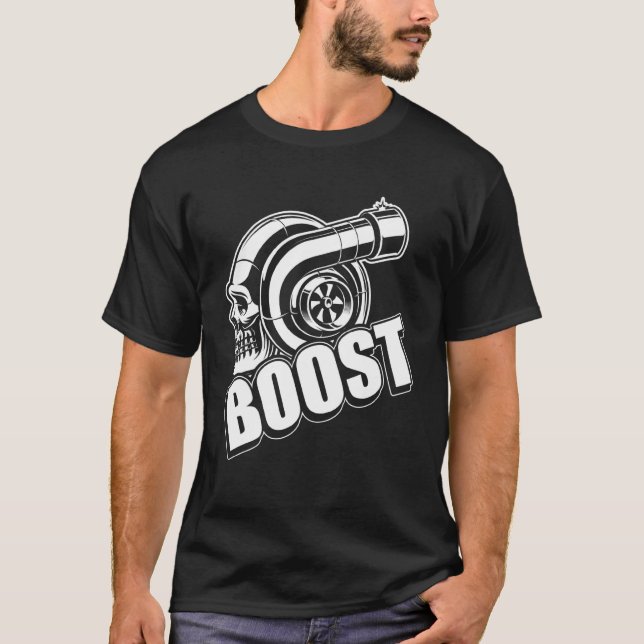 Boost For Car Tuning Tee Real Mechanic 1 (Front)
