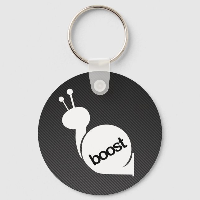 boost snail key ring (Front)