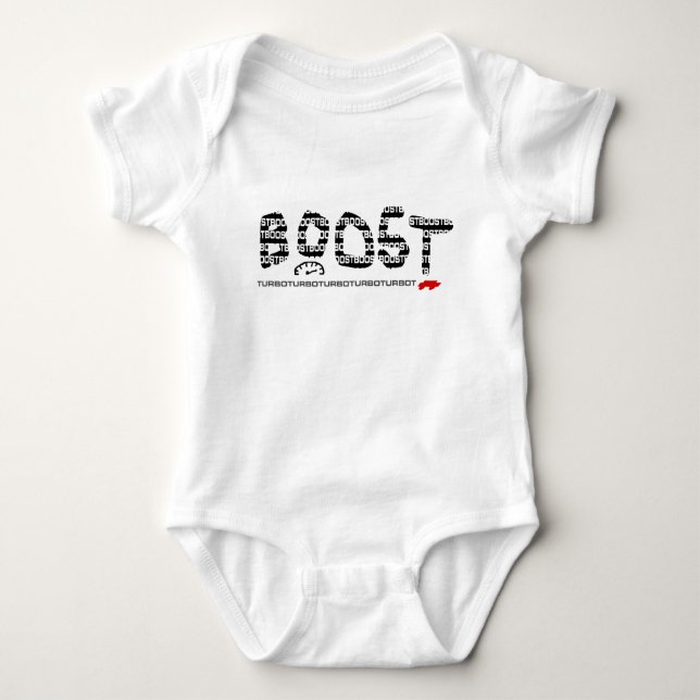 BOOST, TURBO BABY BODYSUIT (Front)