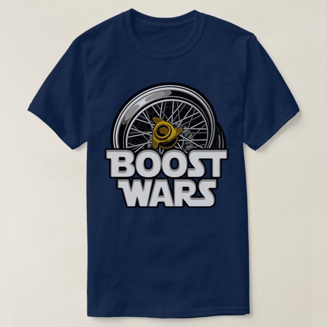Boost Wars Auto Tuning T-Shirt (Design Front)