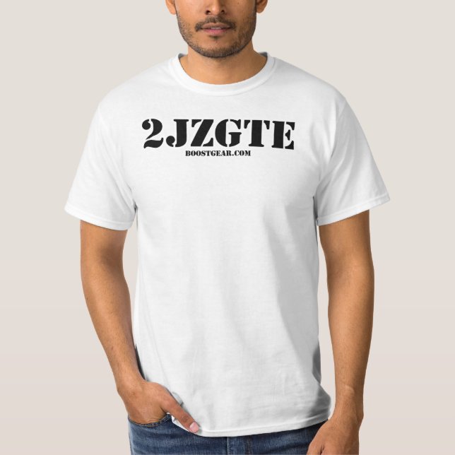 BoostGear - 2JZGTE Stencil T-Shirt (Front)