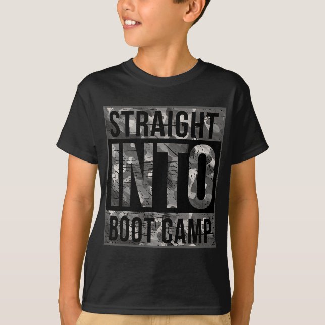 Boot Camp Basic Training Shirt For New Military Re (Front)