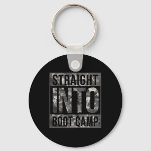 Boot Camp Basic Training Shirt For New Military Re Key Ring