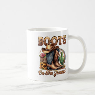 Boot Cowboy Western Cowgirl Linedance Coffee Mug