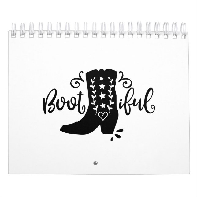 Boot Iful Cowgirl Ideas Calendar (Cover)