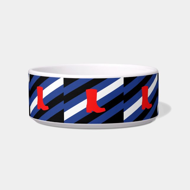 Boot Pride Flag Bowl (Front)