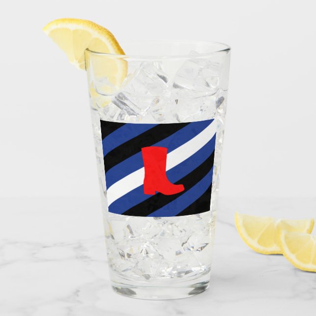Boot Pride Flag Glass (Front Ice)