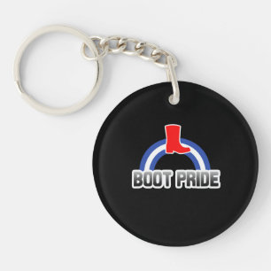 Boot Pride Key Ring