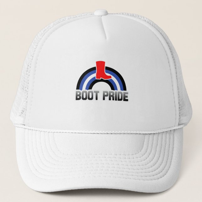 Boot Pride Trucker Hat (Front)