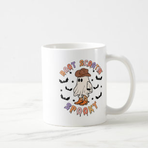 Boot Scoot Spooky Funny Western Halloween Cowboy G Coffee Mug