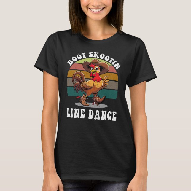  BOOT SKOOTIN LINE DANCE T-Shirt (Front)
