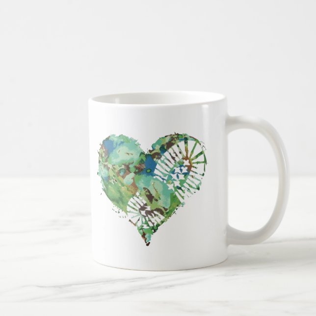 boot stomp heart coffee mug (Right)