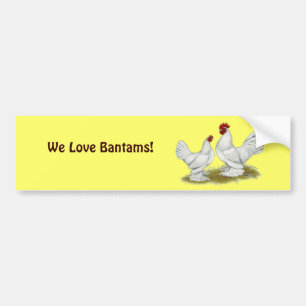 Booted Bantams Bumper Sticker