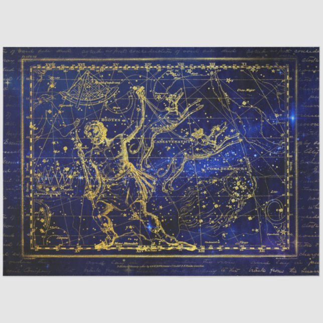 bootes constellation tissue paper (Front)